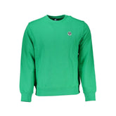 North Sails Green Cotton Men Sweater - Sweatshirts