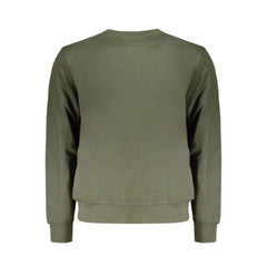 North Sails Green Cotton Men Sweater - Sweatshirts