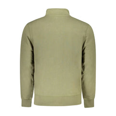 North Sails Green Cotton Men Sweater - Sweatshirts