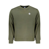 North Sails Green Cotton Men Sweater - XL - Sweatshirts