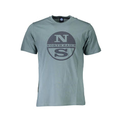 North Sails Green Cotton Men T-Shirt - T-Shirts