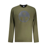 North Sails Green Cotton Men T-Shirt - XXL
