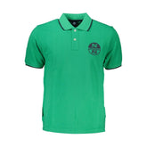North Sails Green Cotton Polo Shirt - Polos