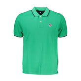 North Sails Green Cotton Polo Shirt - Polos