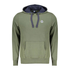 North Sails Green Cotton Sweatshirt - Hoodies