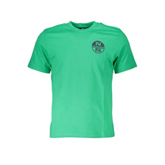 North Sails Green Cotton T-Shirt - T-Shirts