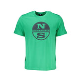 North Sails Green Cotton T-Shirt - T-Shirts