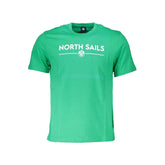 North Sails Green Cotton T-Shirt - T-Shirts