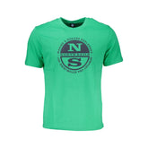 North Sails Green Cotton T-Shirt - T-Shirts