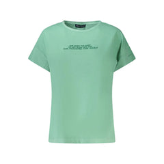 North Sails Green Cotton Women T-Shirt - T-Shirts