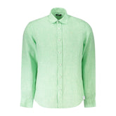 North Sails Green Linen Shirt - XXL - Shirts