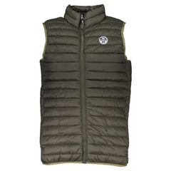 North Sails Green Polyamide Men Jacket - Vests