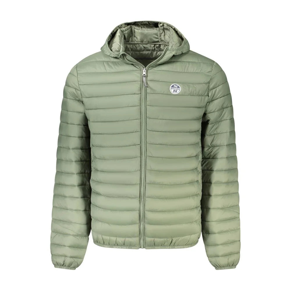 North Sails Green Polyester Men’s Jacket - Puffer Jackets