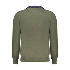North Sails Green Wool Men Sweater - Sweaters