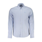 North Sails Light Blue Cotton Men Shirt - S - Shirts