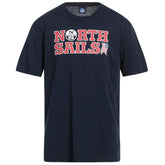 North Sails Nautical Nostalgia Navy Cotton Tee - T-Shirts