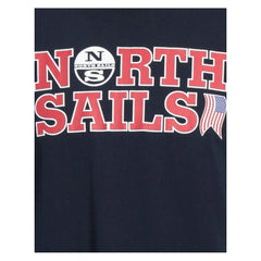 North Sails Nautical Nostalgia Navy Cotton Tee - T-Shirts