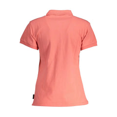 North Sails Pink Cotton Women Polo Shirt - Polos