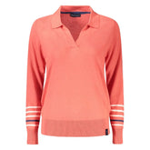 North Sails Pink Cotton Women Sweater - Sweaters