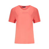 North Sails Pink Cotton Women T-Shirt - S - T-Shirts