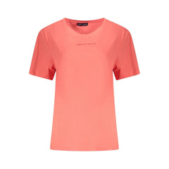 North Sails Pink Cotton Women T-Shirt - S - T-Shirts