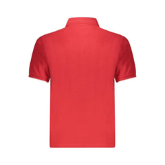 North Sails Red Cotton Men Polo Shirt