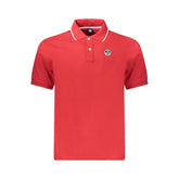 North Sails Red Cotton Men Polo Shirt - Polos