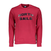 North Sails Red Cotton Men Sweater - Sweatshirts