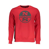 North Sails Red Cotton Men Sweater - XXL