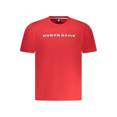 North Sails ’Red Cotton Men T-Shirt’ - T-Shirts