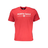 North Sails Red Cotton T-Shirt - T-Shirts