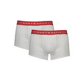 North Sails White Cotton Men Boxer - S - Boxer Briefs