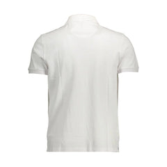 North Sails White Cotton Men Polo Shirt - Polos