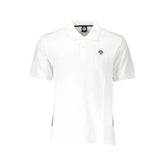 North Sails White Cotton Men Polo Shirt - Polos