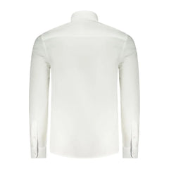 North Sails White Cotton Men Shirt