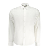 North Sails White Cotton Men Shirt