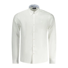 North Sails White Cotton Men Shirt