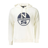 North Sails White Cotton Men Sweater - Hoodies