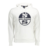 North Sails White Cotton Men Sweater - Hoodies