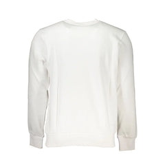 North Sails White Cotton Men Sweater - Sweatshirts