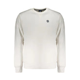 North Sails White Cotton Men Sweater - Sweatshirts