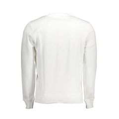 North Sails White Cotton Men Sweater - Sweatshirts
