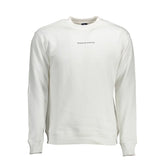 North Sails White Cotton Men Sweater - Sweatshirts