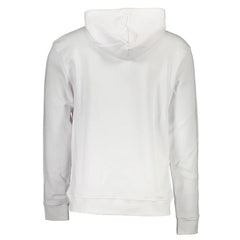 North Sails White Cotton Men Sweater - XXL - Hoodies