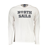 North Sails White Cotton Men T-Shirt - T-Shirts