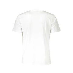 North Sails White Cotton Men T-Shirt - T-Shirts