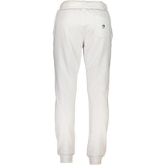 North Sails White Cotton Pant - Joggers