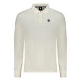 North Sails White Cotton Polo Shirt - Polos