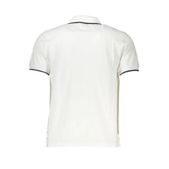 North Sails White Cotton Polo Shirt - Polos