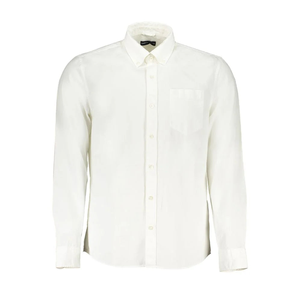 North Sails White Cotton Shirt - Shirts